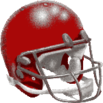 アメフトヘルメット赤　色数5色＜アメリカンフットボールのヘルメット／条件付フリー画像