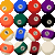 球突き　色数10色のアイコン