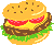 ハンバーガー A／アイコン