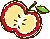 リンゴ D／アイコン