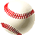野球の硬球／アイコン