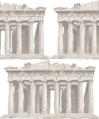 パルテノン神殿の壁紙／非営利無料イラスト