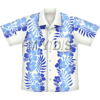 ハワイアンシャツのイラスト／フリー素材（条件付）