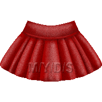 赤いミニスカートのイラスト／フリー素材（条件付）
