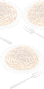 スパゲティ・ミートソースの壁紙／無料イラスト