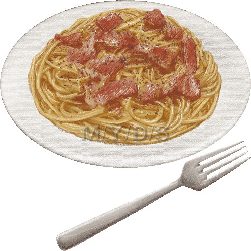 スパゲティー／フリー素材