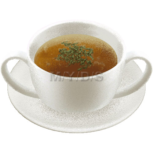 コンソメ・スープのイラスト／条件付フリー素材集
