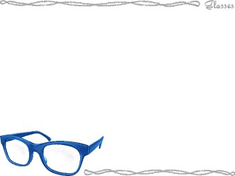 眼鏡（めがね、がんきょう）の年賀状／非商用無料イラスト