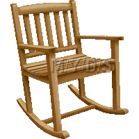 揺り椅子のイラスト／フリー素材（条件付）