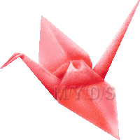 折り紙 折り鶴のイラスト 条件付フリー素材集