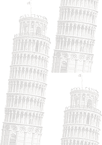 ピサの斜塔の壁紙／無料イラスト