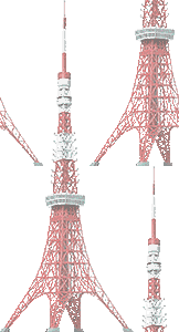 東京タワーの壁紙／非営利無料イラスト