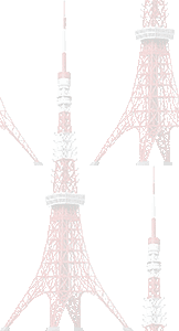 東京タワーの壁紙／無料イラスト