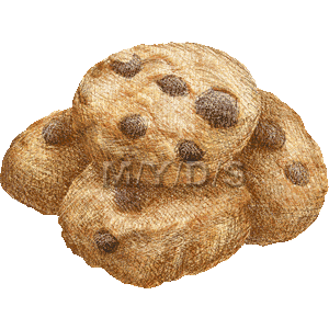 チョコレートチップクッキー／フリー素材集