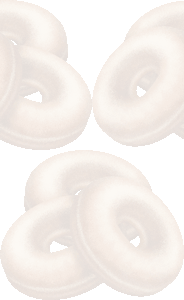 ドーナッツの壁紙／条件付きフリー画像