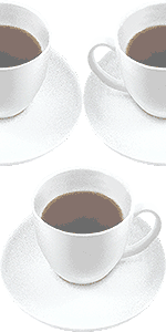コーヒーカップの壁紙／非営利無料イラスト