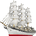 帆船のアイコン