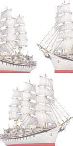 帆船の壁紙／フリー画像