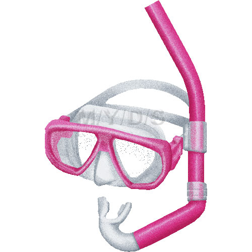水中マスク 水中眼鏡 スノーケル シュノーケル のイラスト 条件付フリー素材集