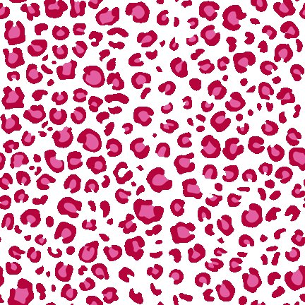 ピンクひょう柄＜豹柄（ベーシック）のイラスト壁紙／条件付フリー素材