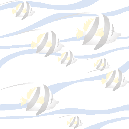 489 ハタタテダイの群れ＞旗立鯛（はたたてだい）のテキスタイル図案／非商用無料イラスト