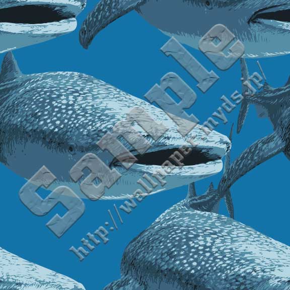 リアルタッチ甚平鮫（ジンベイザメ）のパターンサンプル
