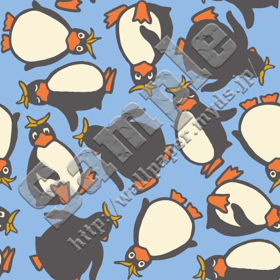 ペンギン＜155 ぺんぎんランダム＞の背景画像・壁紙