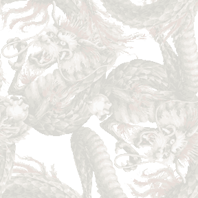 ドラゴン（リアルイメージ）のテキスタイルパターン