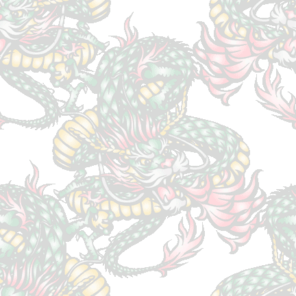 200 ファイヤードラゴン＞龍・竜・ドラゴンのテキスタイル図案／非商用無料イラスト