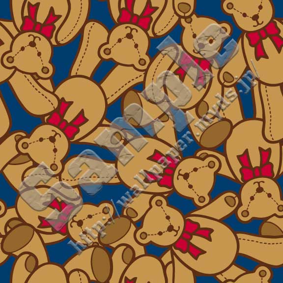 熊の縫ぐるみ（テディベア）＜284 密集クマの縫ぐるみ＞の背景画像・壁紙