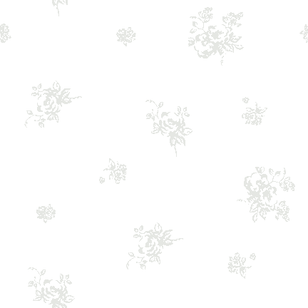 235 単色花とび柄＞モノトーン花柄のテキスタイル図案／非商用無料イラスト