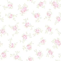 小薔薇（シンプル）のイラストパターン