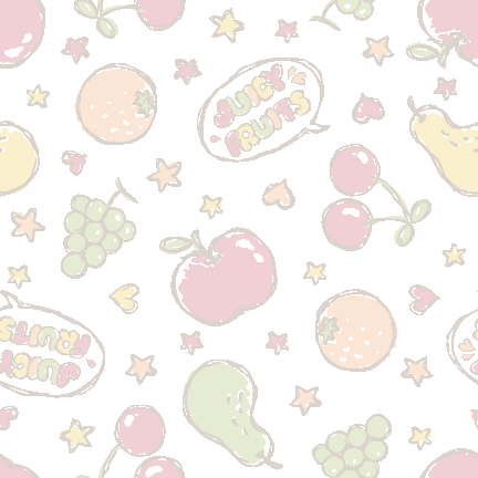 林檎、蜜柑、桜ん坊、洋梨、葡萄の背景画像