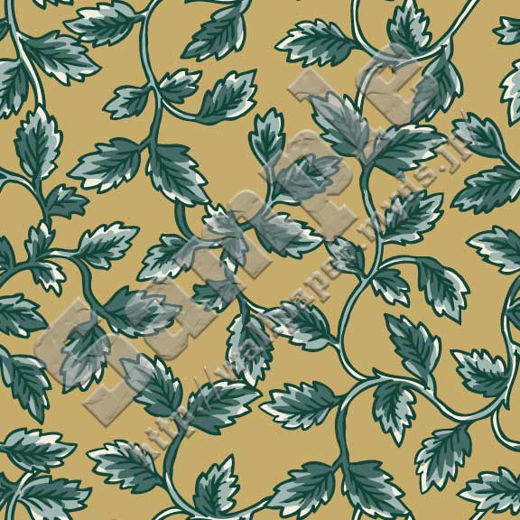 蔦系葉っぱ柄の壁紙サンプル