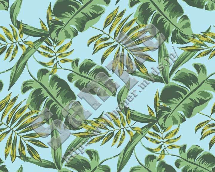 ジャングルの葉＜067 ジャングルリーフ＞の背景画像・壁紙