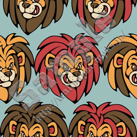 ライオン＜344 赤毛のライオン＞の背景画像・壁紙