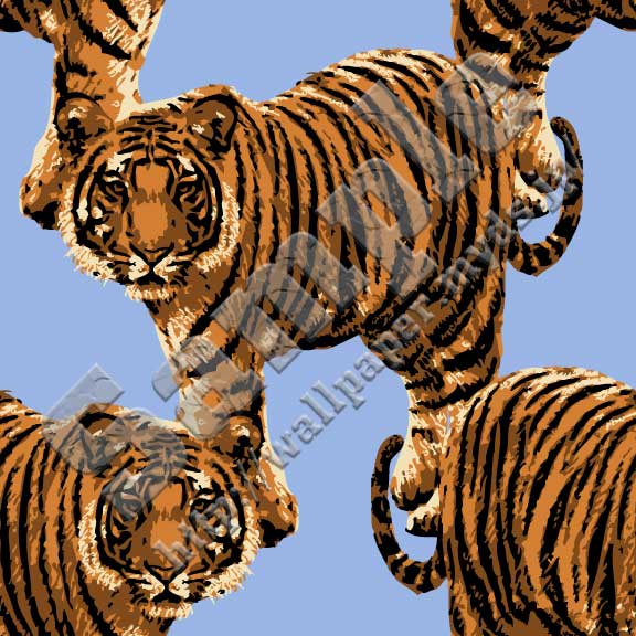 虎（とら）＜018 ベンガル虎＞の背景画像・壁紙