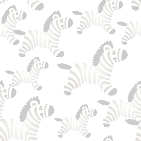 077 シマウマの群れ＞縞馬（しまうま）のテキスタイル図案／非商用無料イラスト