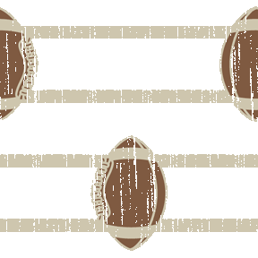 かすれタッチあめふとぼーるボーダー＜アメリカン・フットボールのイラスト壁紙／条件付フリー素材