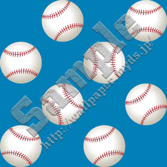 野球＜392 野球の硬式ボール＞の背景画像・壁紙