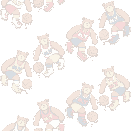 熊さんバスケットボールプレイヤーの背景画像