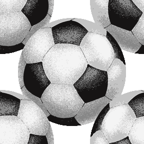 リアルタッチさっかーぼーる＜サッカーのイラスト壁紙／条件付フリー素材