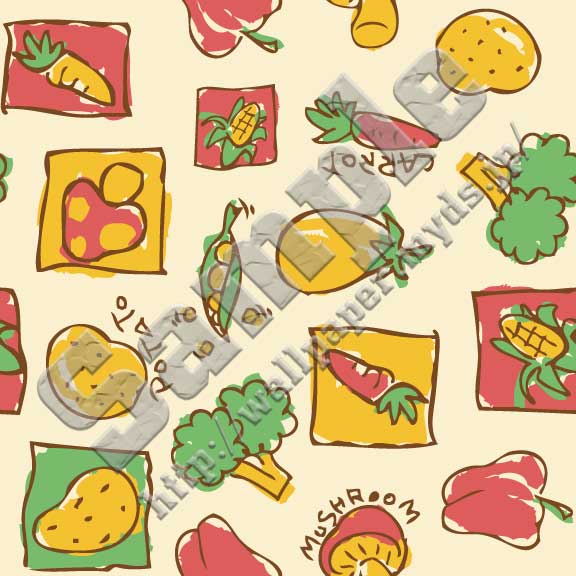 野菜＆キノコの壁紙サンプル