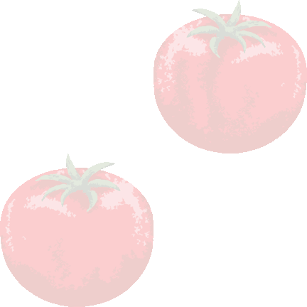 りあるたっちトマトの背景図案